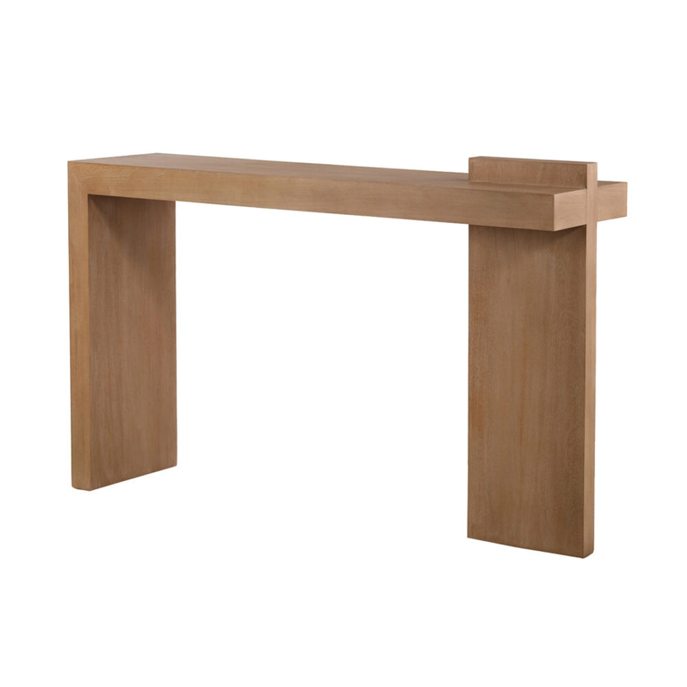 Jasmine 1.6m ELM Console Table - Natural