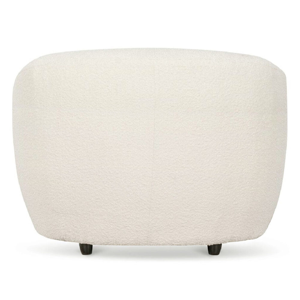 Hurst Armchair - Ivory White Boucle - Image 7