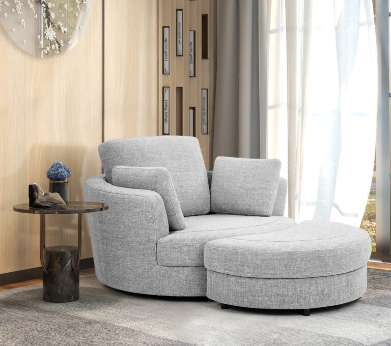 Cuddle Swivel Chair Astral Ash